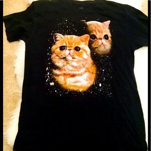 Men’s Kitten Galaxy T-shirt (M)